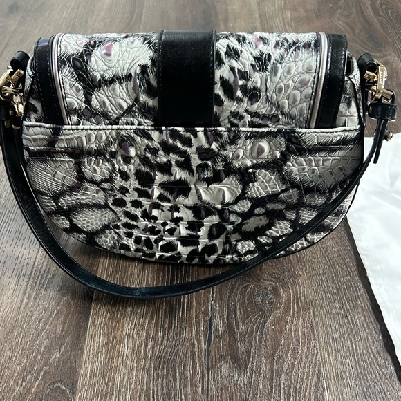 Brahmin Cynthia Black Cantata Genuine Leather - Picture 3 of 13